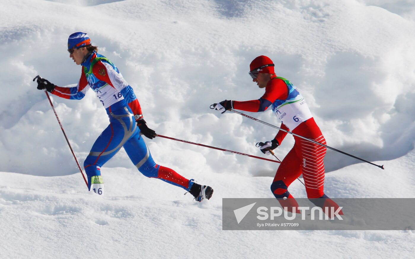 Mikhail Devyatyarov and Petter Northug