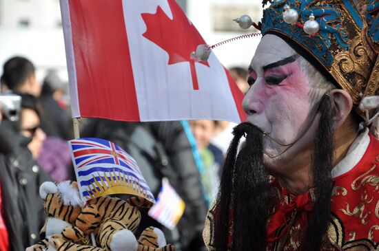 Chinese New Year celebration in Vancouver