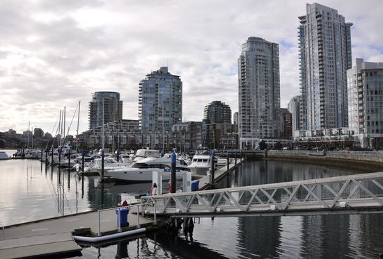 False Creek Bay in Vancouver