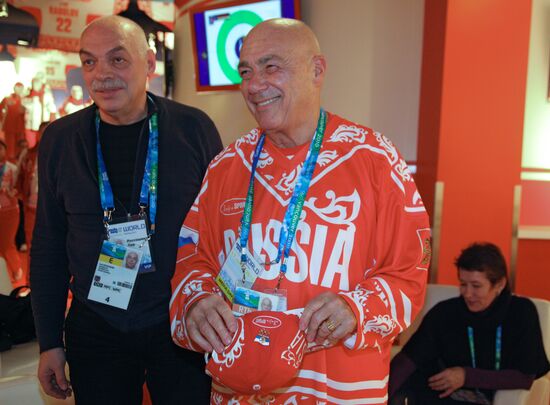 Vladimir Pozner and Lev Rossoshik