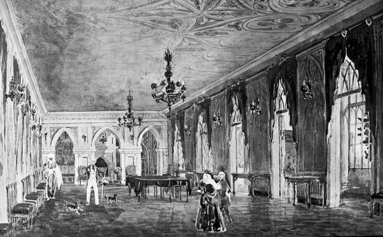 "Petersburg Salon" painting
