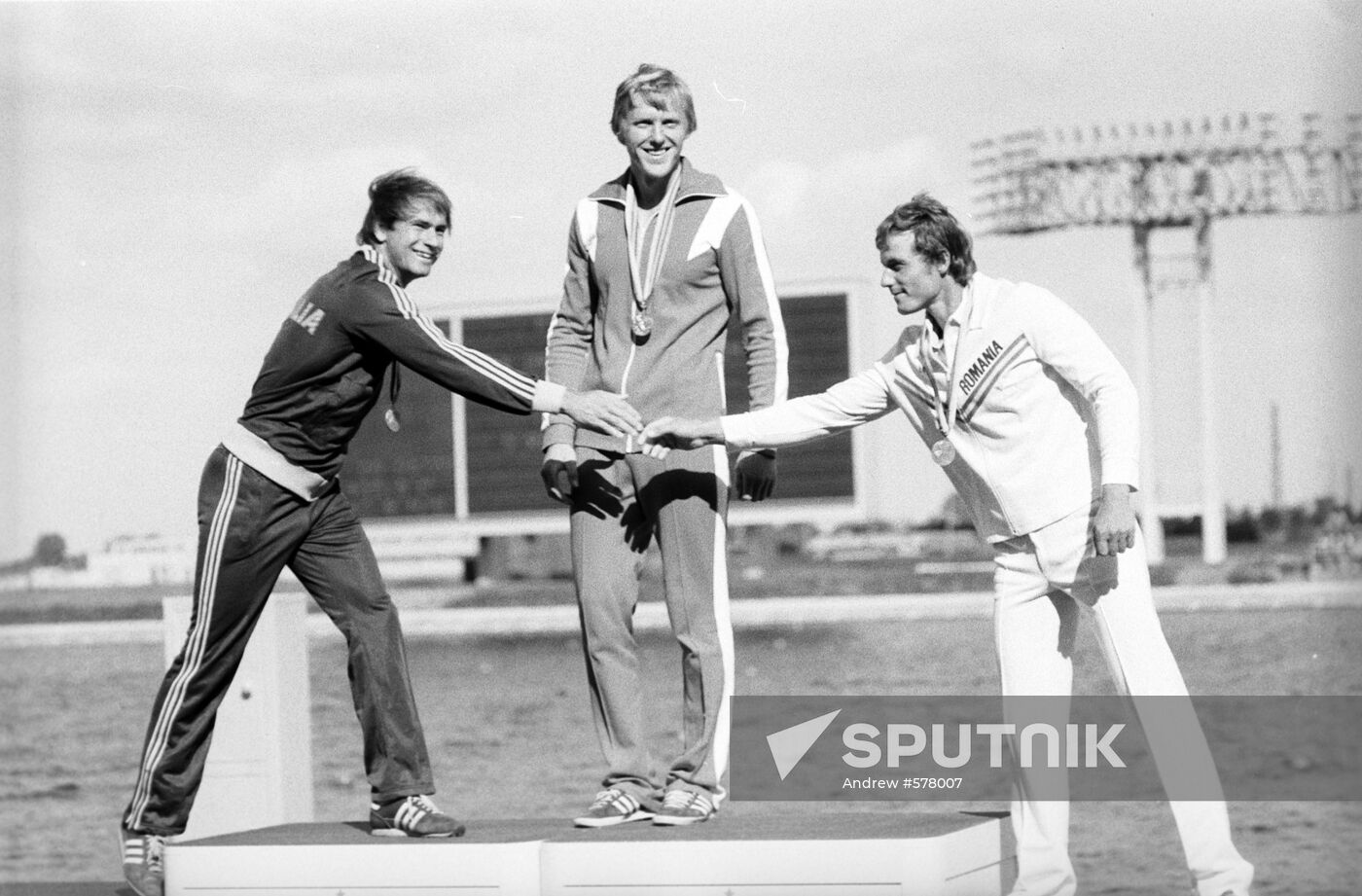 Winners of 1980 Olympiad in rowing and canoeing