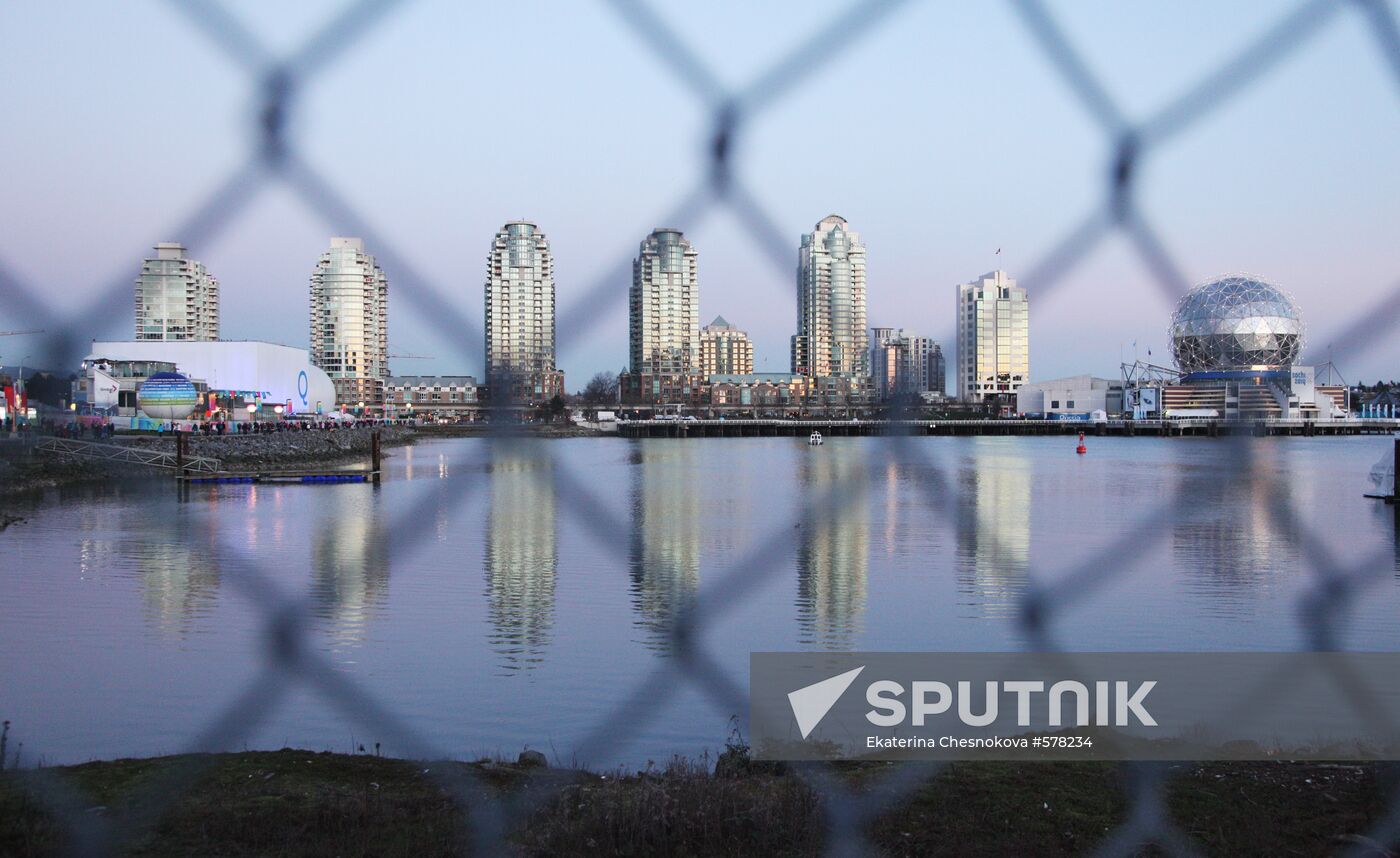 Olympic Village and Russia House in Vancouver