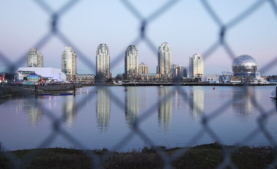 Olympic Village and Russia House in Vancouver