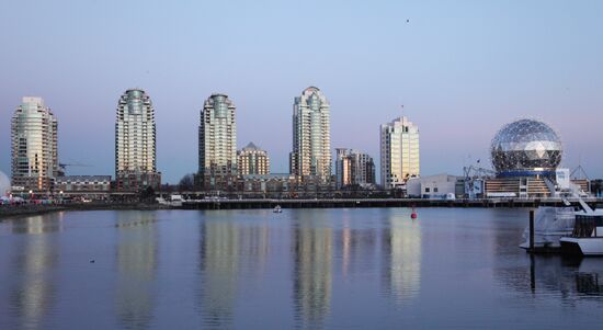 Olympic Village and Russia House in Vancouver