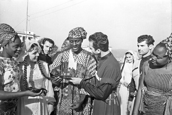 Dahomey ballet dancers in USSR