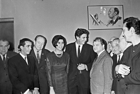 Mikis Theodorakis, Maria Farantouri and Antonis Kalogiannis