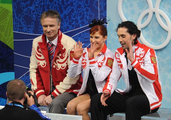 Alexander Svinin, Yana Khokhlova and Sergei Novitsky