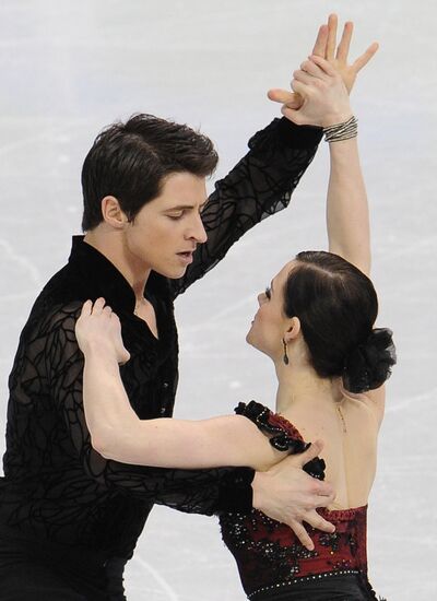 Tessa Virtue and Scott Moir