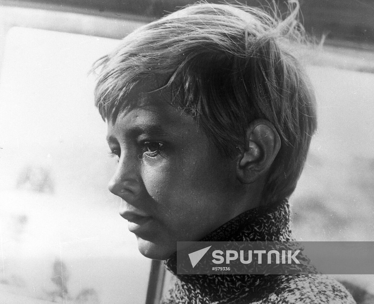 Scene from movie Ivan's Childhood