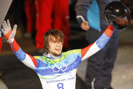 Alexander Tretyakov wins men's skeleton bronze