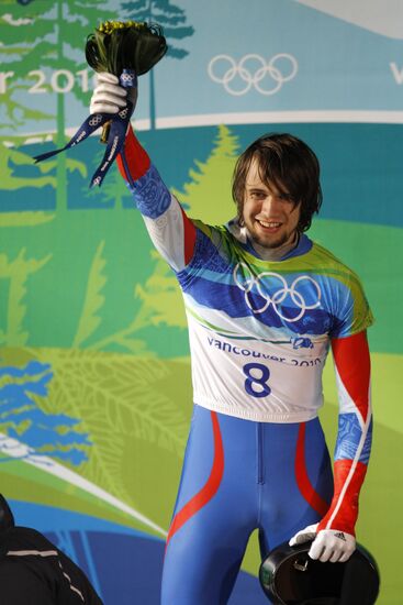 Alexander Tretyakov wins men's skeleton bronze