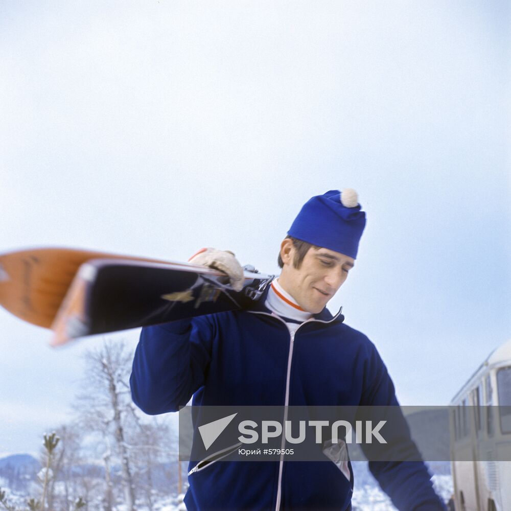 Athlete Anatoly Zheglanov