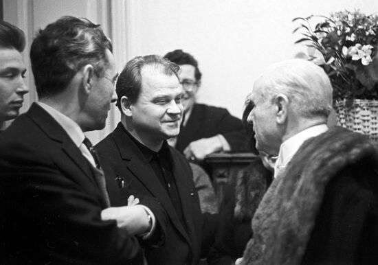 Jose Iturbi and Tikhon Khrennikov