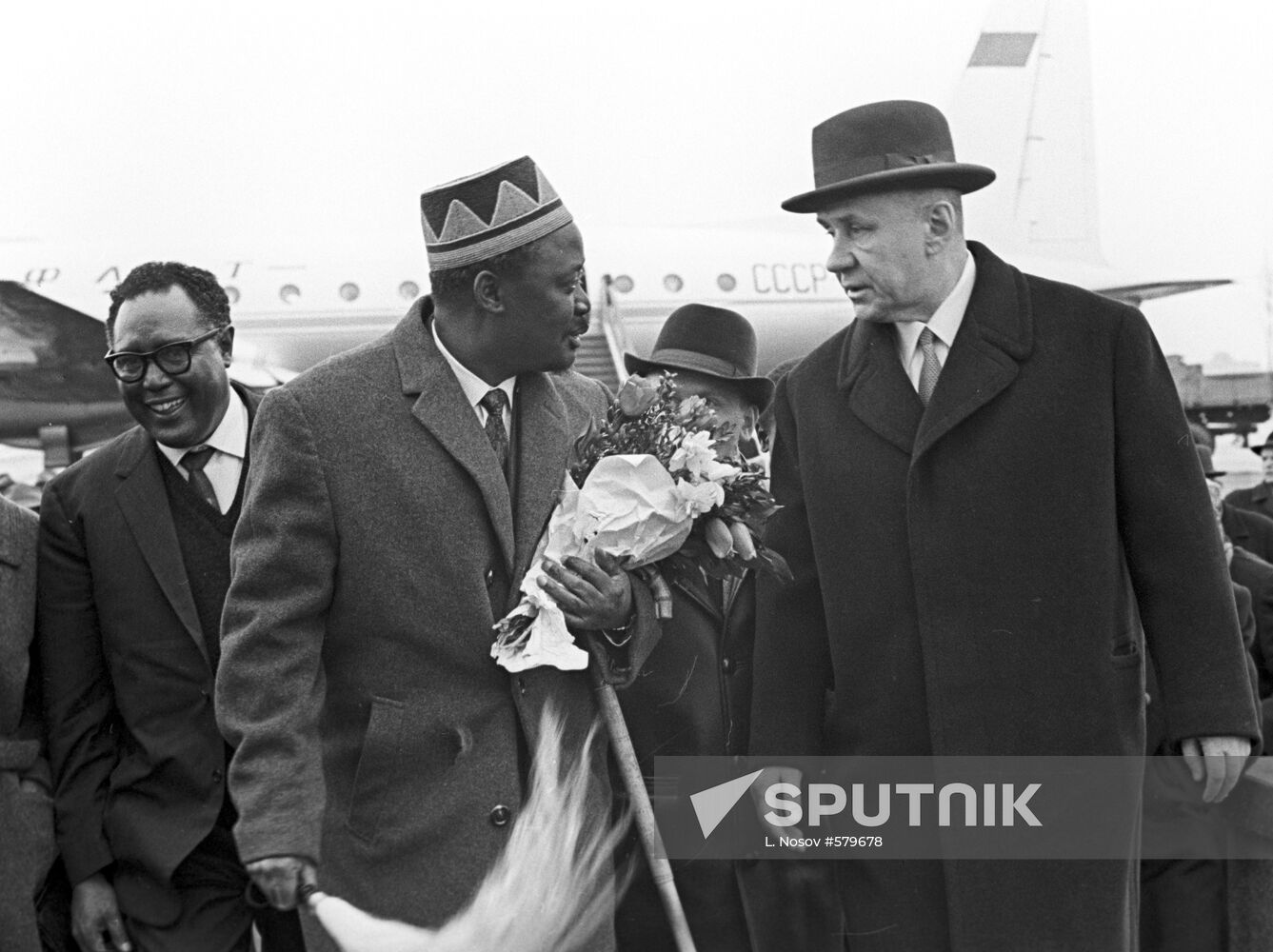 Delegation from Kenya in USSR