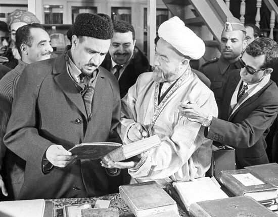 Yemen's President Abdullah al-Sallal in Tashkent