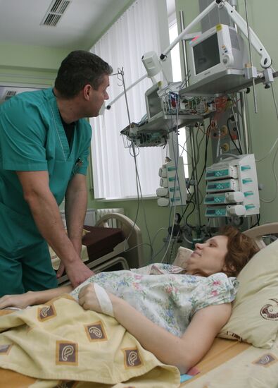 Patient at Kaliningrad Perinatal Center