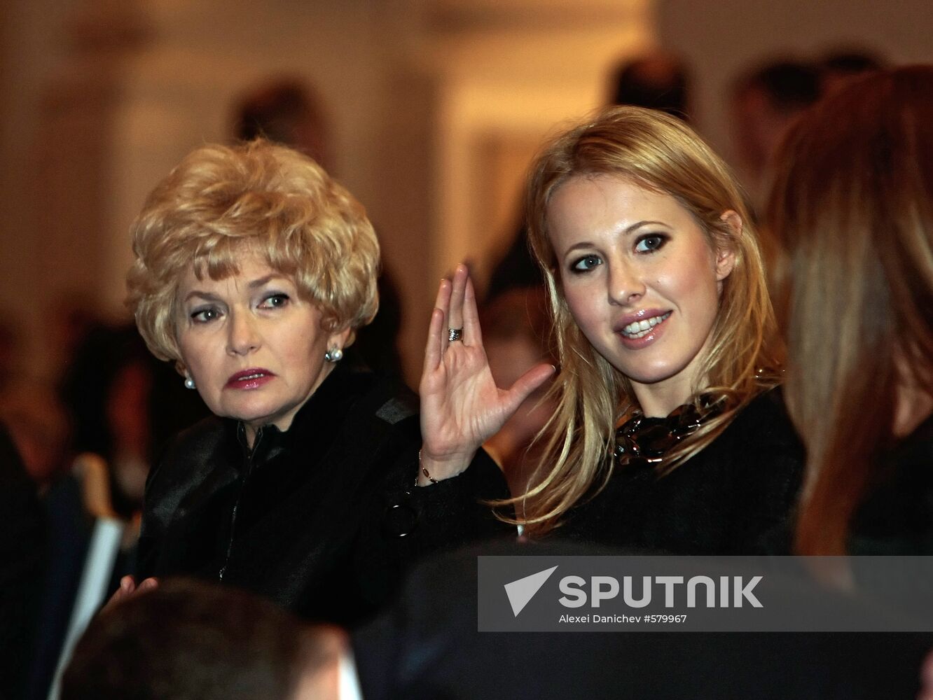 Kseniya Sobchak and Lyudmila Narusova