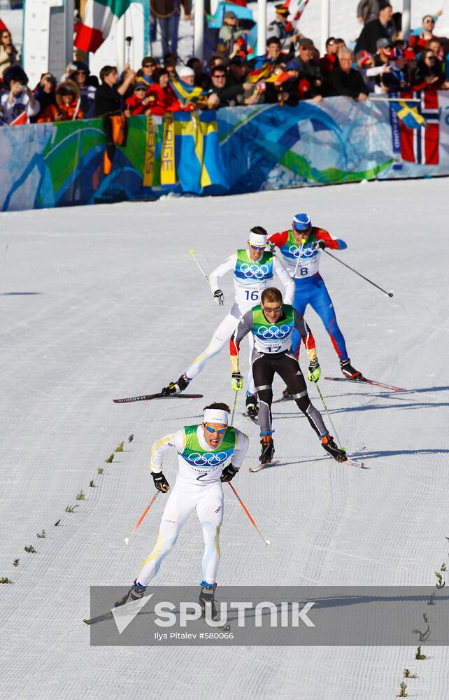 Marcus Hellner, Tobias Angerer, Johan Olsson, Alexander Legkov