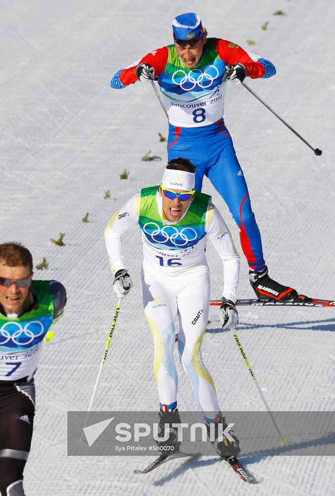Tobias Angerer, Johan Olsson, Alexander Legkov