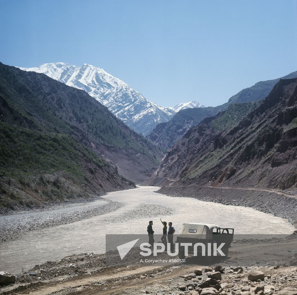 Tajik mountains