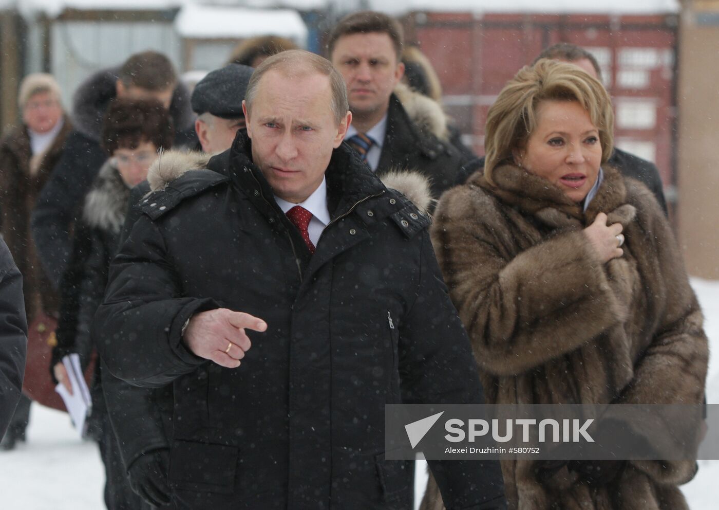 Vladimir Putin visits Tsarskoye Selo, Leningrad Region