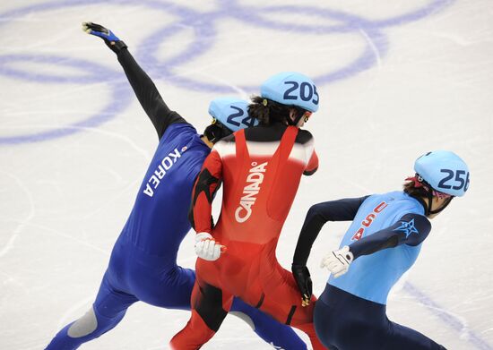 Sung Si-Bak, Charles Hamelin, Apolo Anton Ohno