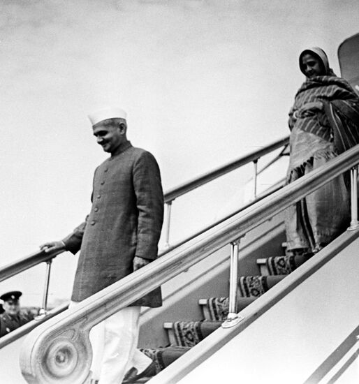 Indian Prime Minister Lal Bahadur Shastri