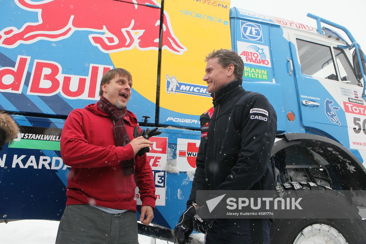 Alexander Nosik and David Coulthard
