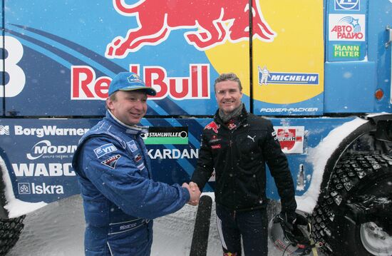 Vladimir Chagin and David Coulthard