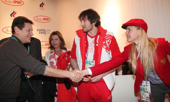 Alexander Zhukov, Alexander Ovechkin, Yulia Bordovskikh