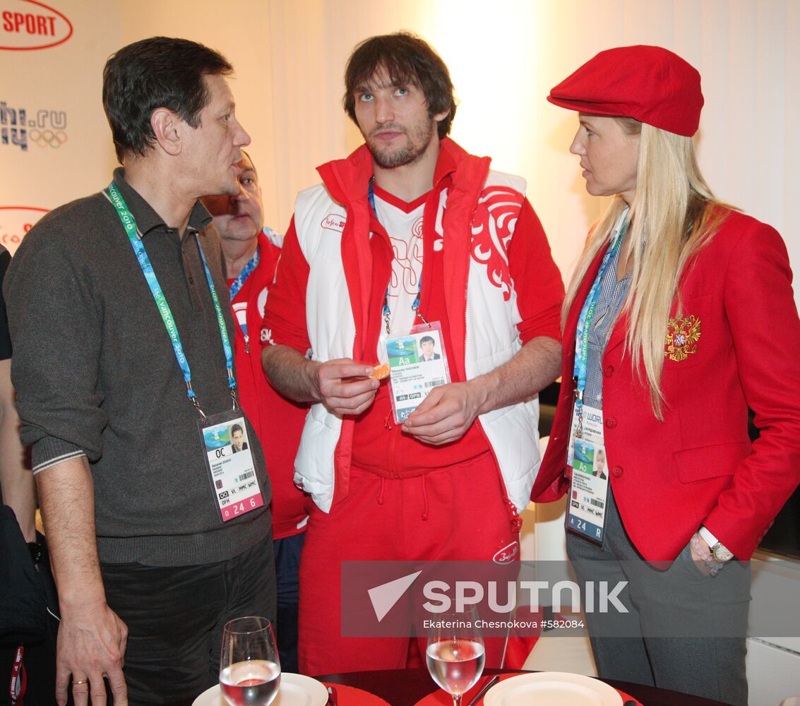 Alexander Zhukov, Alexander Ovechkin, Yulia Bordovskikh