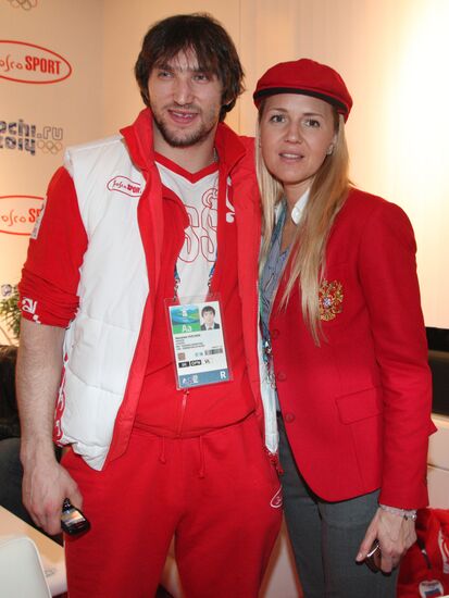 Alexander Ovechkin, Yulia Bordovskikh