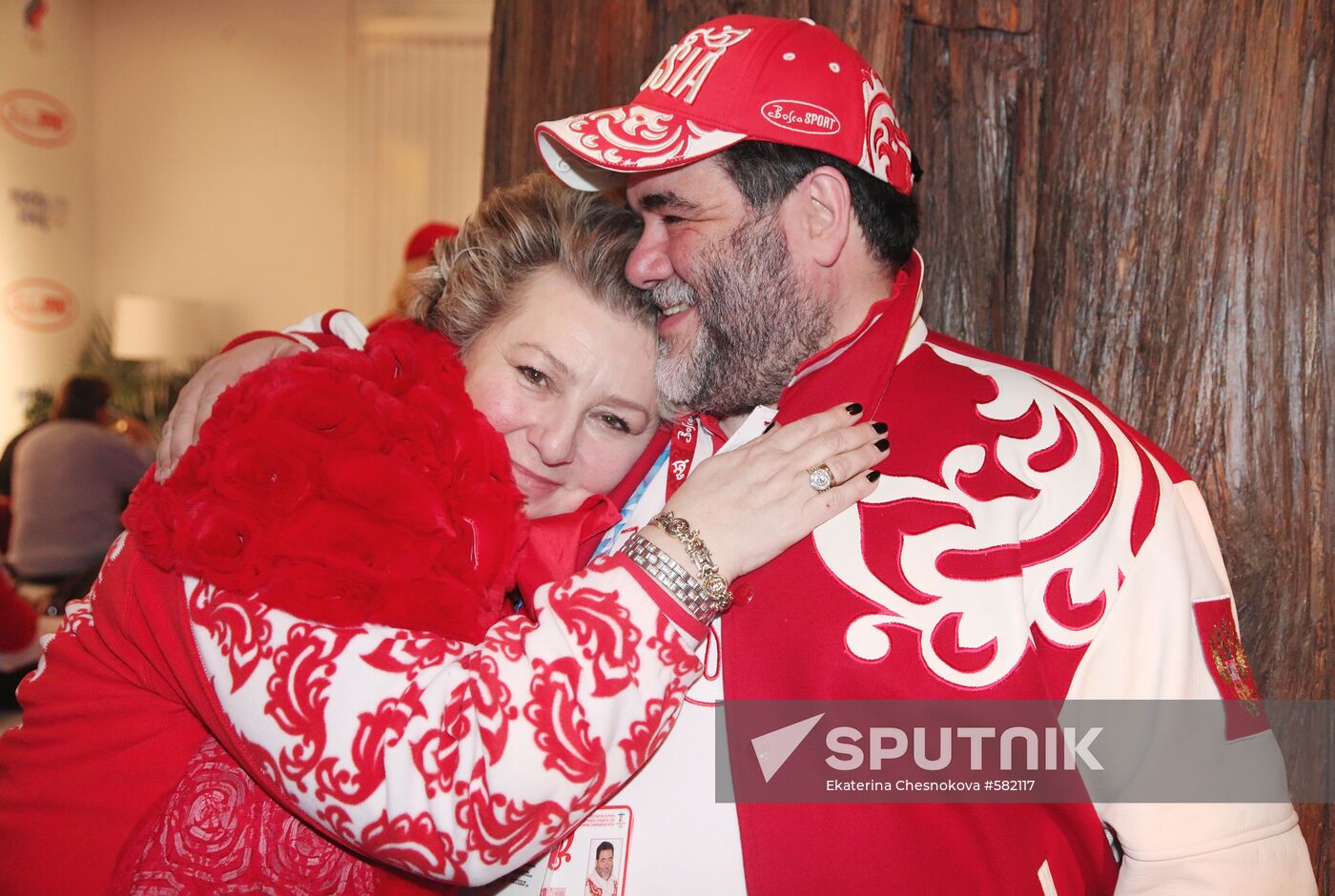 Tatiana Tarasova and Mikhail Kusnirovich