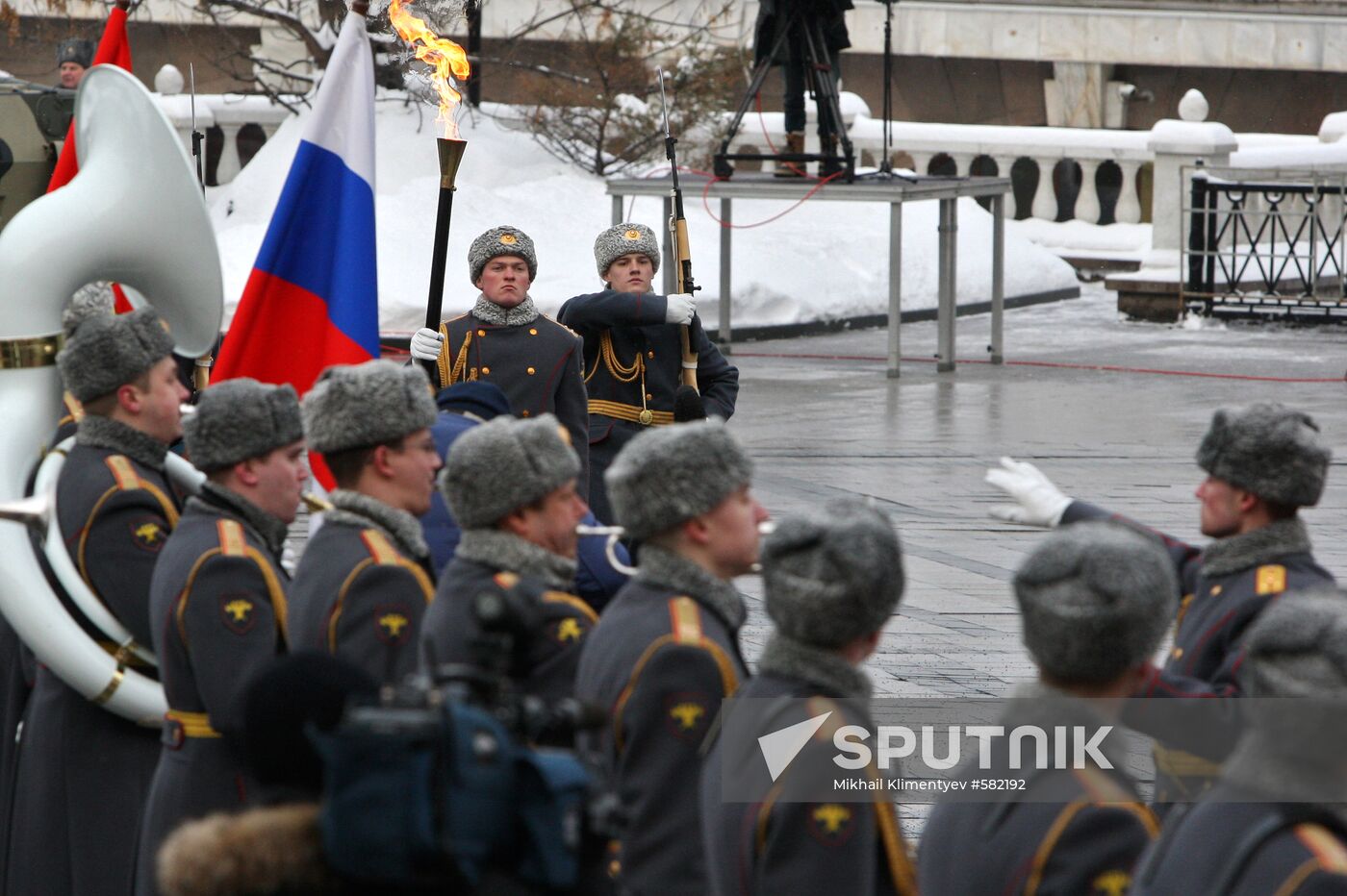 Eternal Flame lighting ceremony