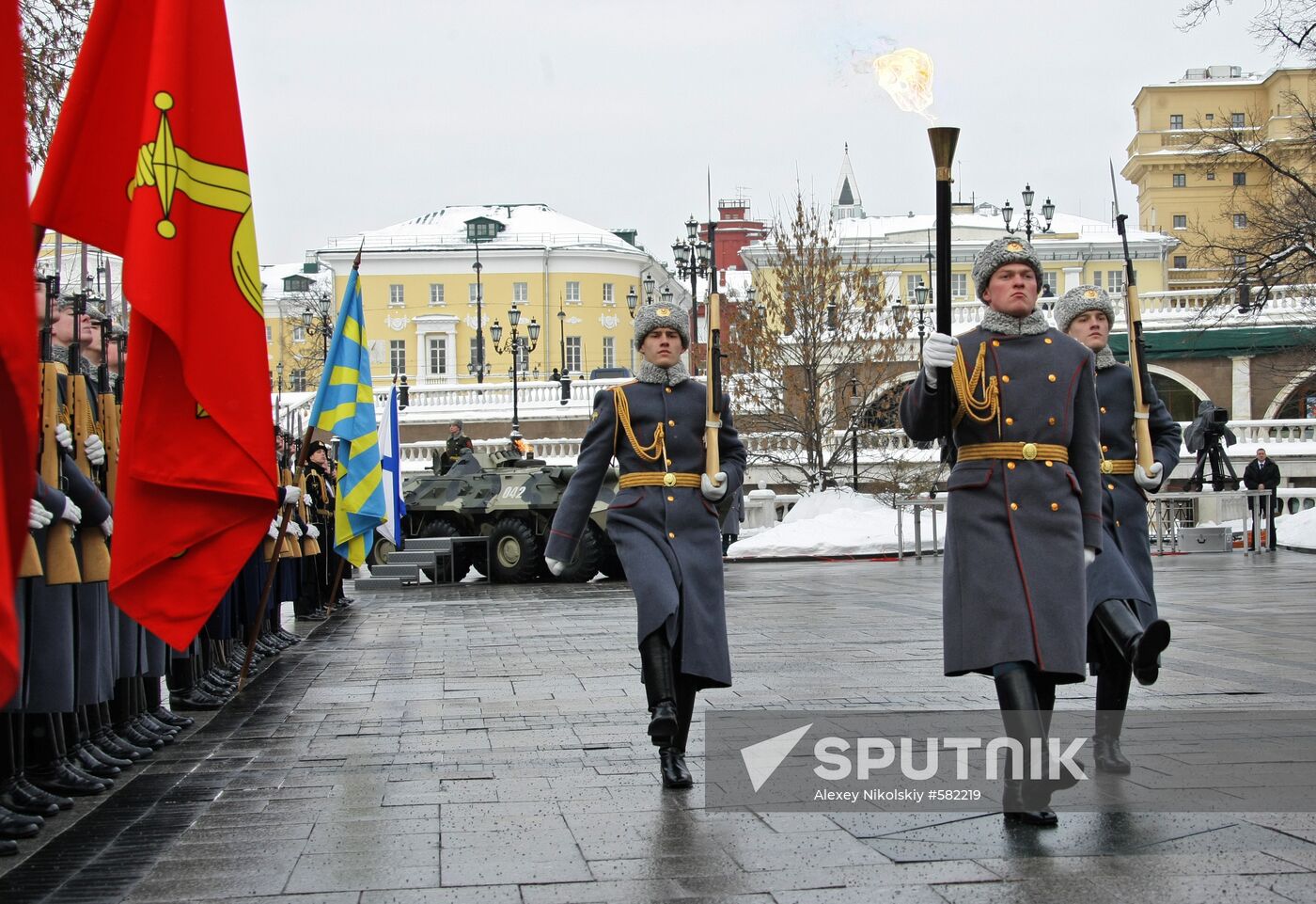 Eternal Flame lighting ceremony