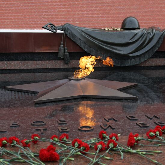 Eternal Flame lighting ceremony