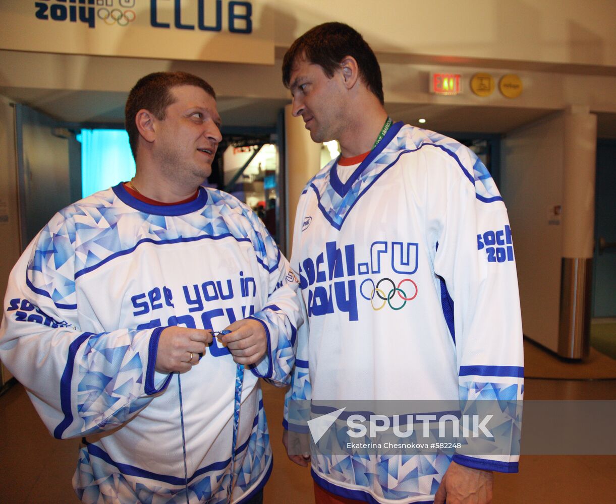 Mikhail Zakharov and Evgeny Pechenkin