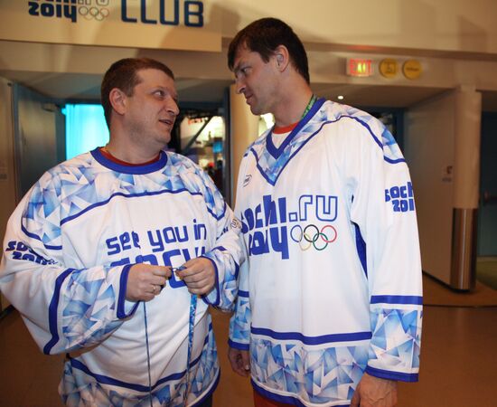 Mikhail Zakharov and Evgeny Pechenkin