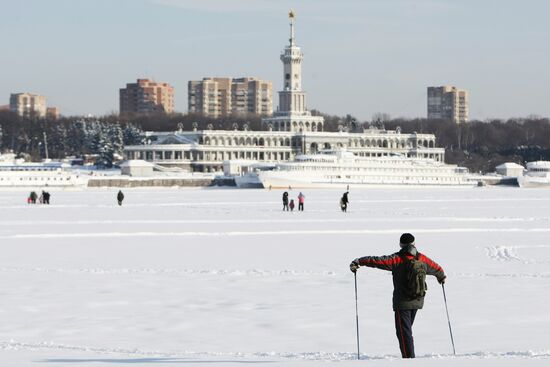 Winter day in Moscow