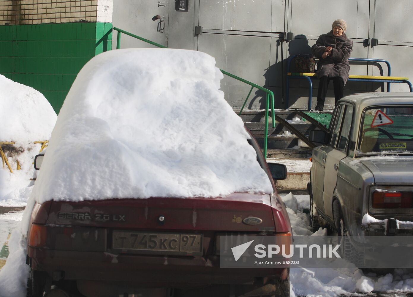 Winter day in Moscow