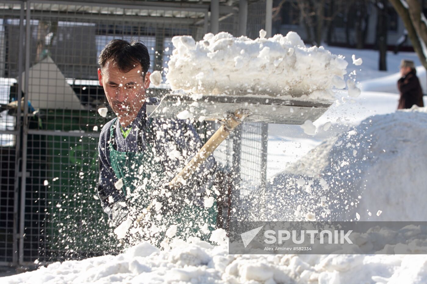 Winter day in Moscow
