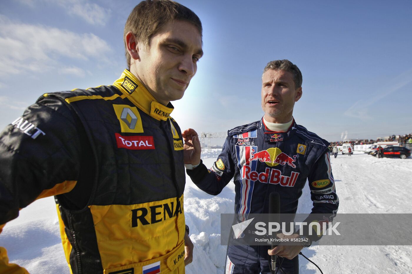 Behind Steering Wheel all-stars car race