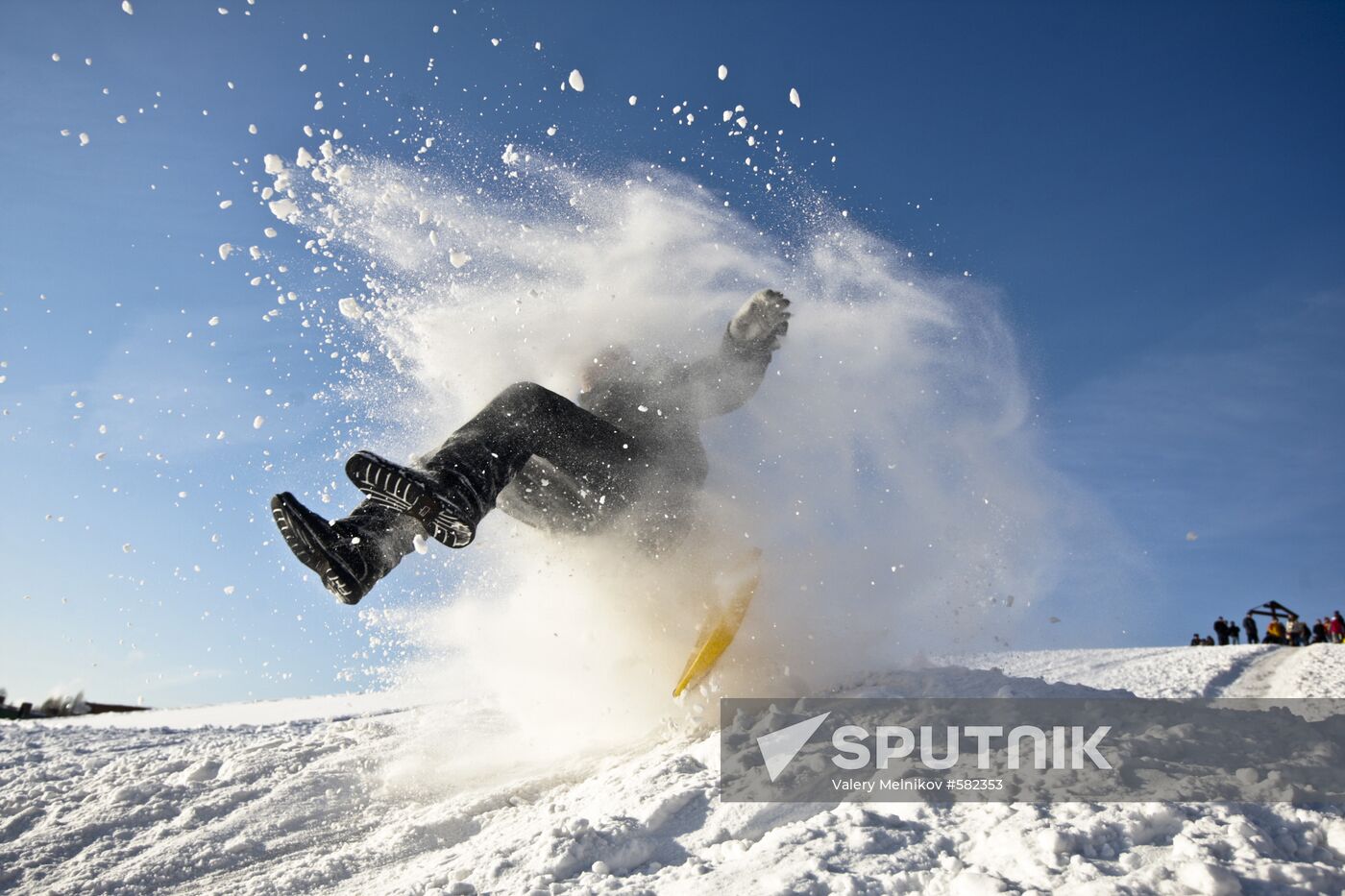 Winter day in Moscow