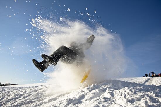 Winter day in Moscow