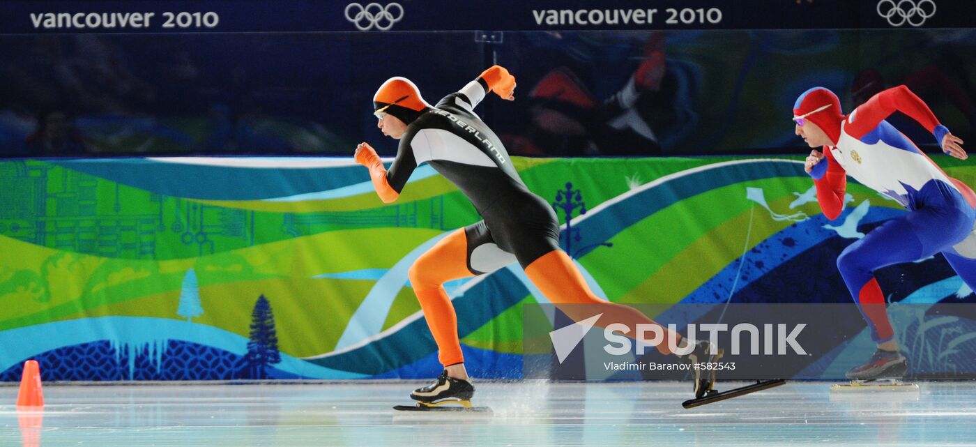 Sven Kramer and Ivan Skobrev