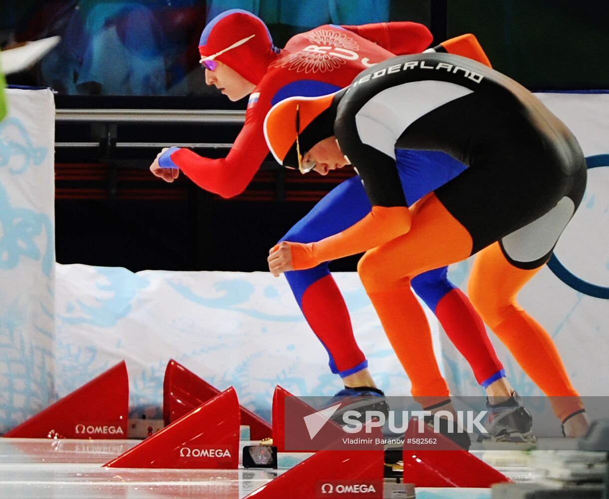 Sven Kramer and Ivan Skobrev