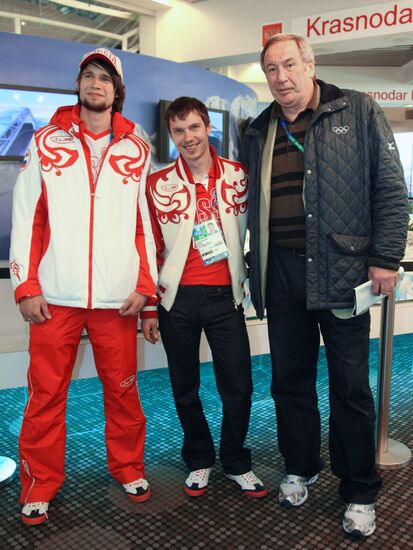 Alexander Tretyakov, Yevgeny Ustyugov, Shamil Tarpishchev