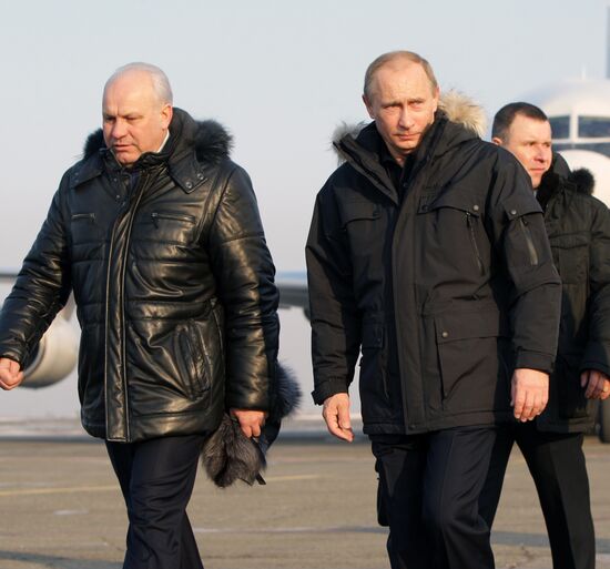 Vladimir Putin visits Republic of Khakasiya
