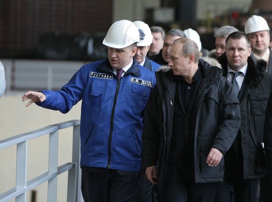 Vladimir Putin visits Republic of Khakasiya